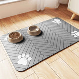 Absorbent Waterproof Pet Feeding Mat for Cleaner Dog Cat Mealtimes