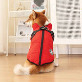 Warm Reflective Fleece-Lined Padded Dog Clothes for Winter Walks