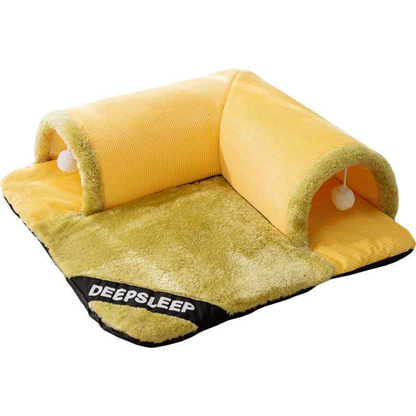 Warm Thickened Pet Nest for Cozy Dog and Cat Sleep