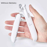 Professional LED Pet Nail Clippers with Safety Guard and File
