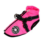 Warm Reflective Fleece-Lined Padded Dog Clothes for Winter Walks
