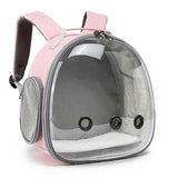 Transparent Small Pet Backpack for Travel Adventures
