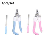Pet Nail Scissors and Clippers Set for Dogs and Cats