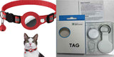 Reflective AirTag Collar with Waterproof Holder for Dogs and Cats