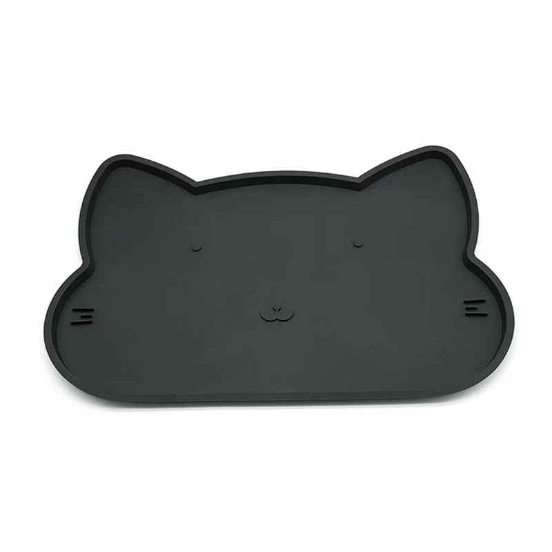 Waterproof Non-Slip Silicone Pet Feeding Mat for Cleaner Mealtimes
