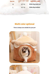 New Ice Cream House Pet Bed