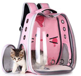 Breathable Pet Backpack Carrier for Comfortable Cat and Dog Travel
