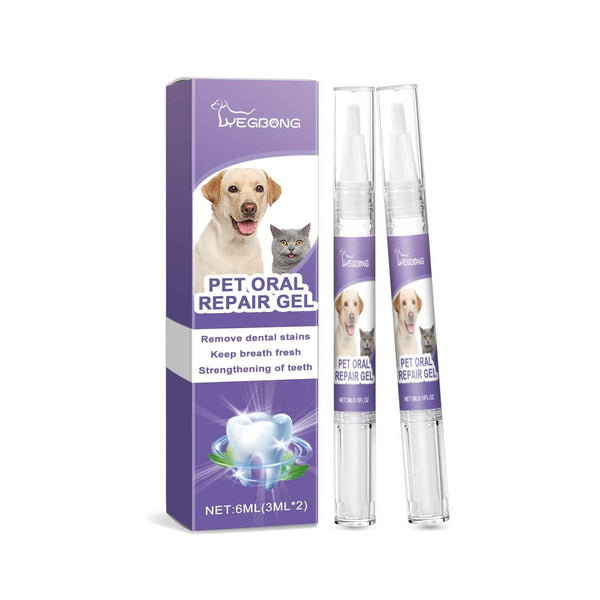 Pet Oral Repair Gel for Fresher Breath and Gum Care