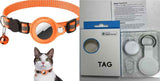 Reflective AirTag Collar with Waterproof Holder for Dogs and Cats