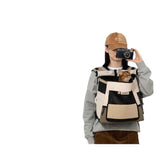 Shaded Ventilated Pet Backpack Carrier for Comfortable Travel Adventures
