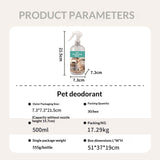 Natural Pet Deodorizer Spray Eliminates Odors and Freshens Home Instantly