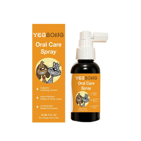 Dog & Cat Breath Freshener Spray | Brushless Dental Care Spray