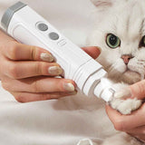 P3 Double-Lamp Automatic Pet Nail Grinder for Powerful Grooming
