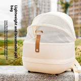 Oversized Portable Pet Travel Backpack for Comfortable Outdoor Trips