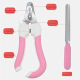 Pet Nail Scissors and Clippers Set for Dogs and Cats