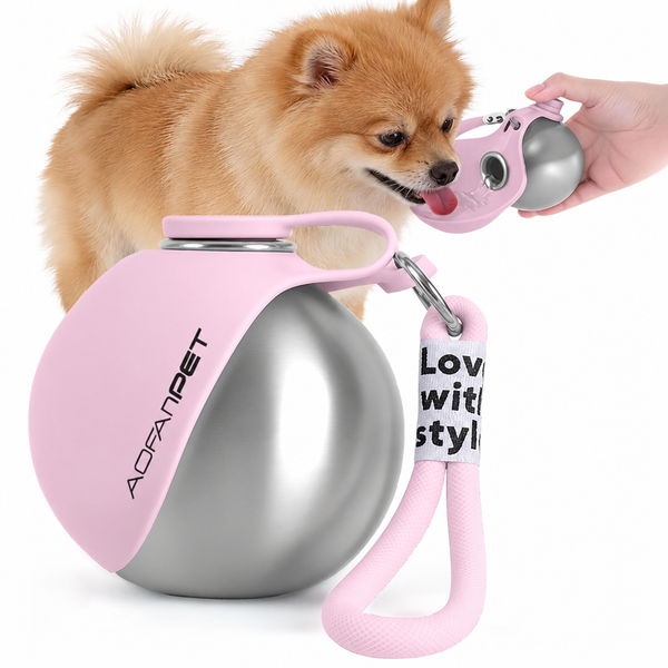 Portable Pet Water Bottle for Dogs & Cats Outdoor Travel