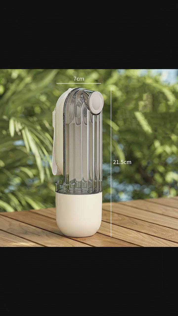 2-in-1 Portable Pet Water Cup for Dog Walks