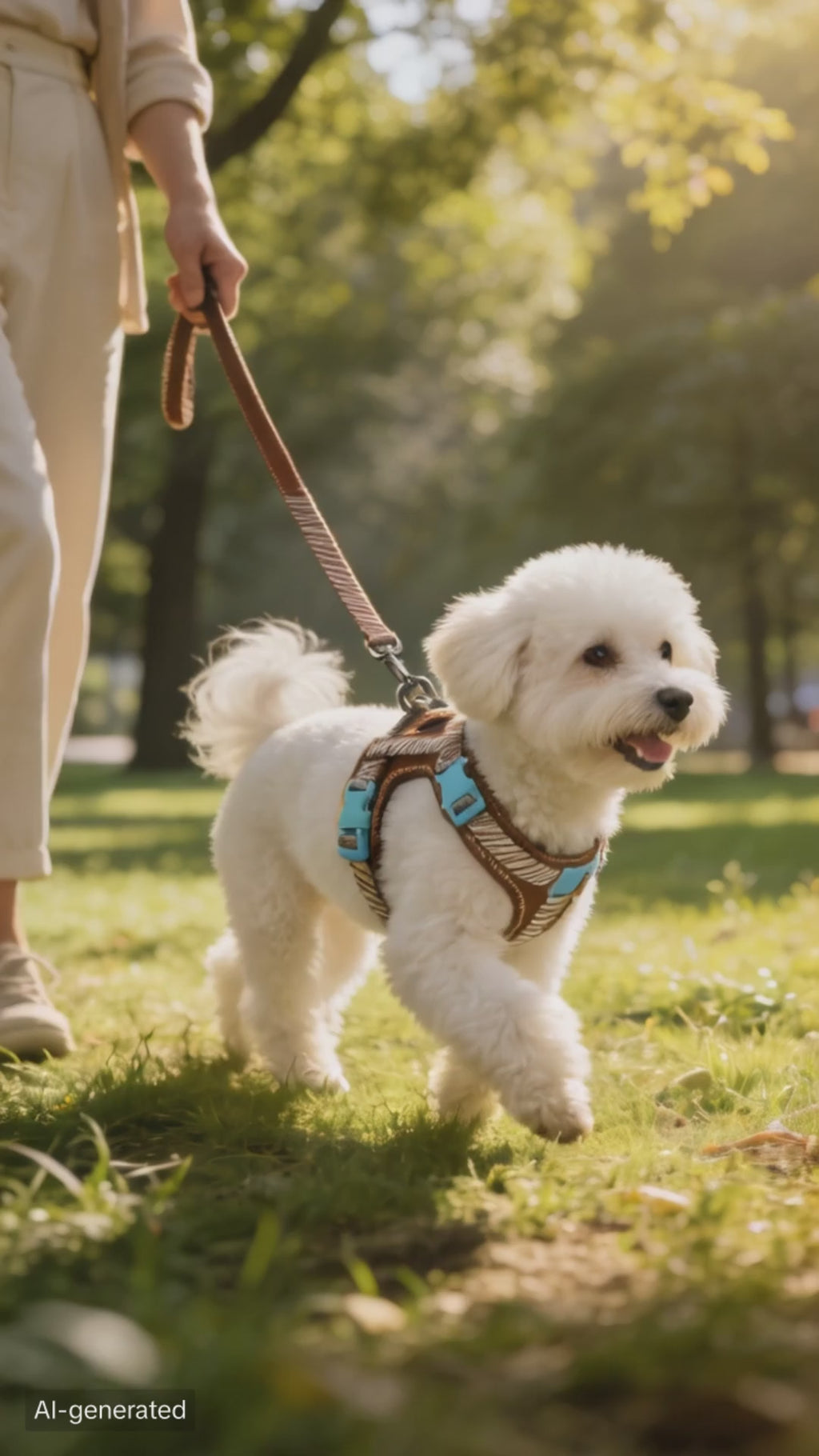 Adjustable Anti-Escape Dog Harness and Leash for Secure Daily Walks